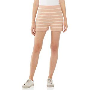 NWT Women's Striped Pull On Shorts
